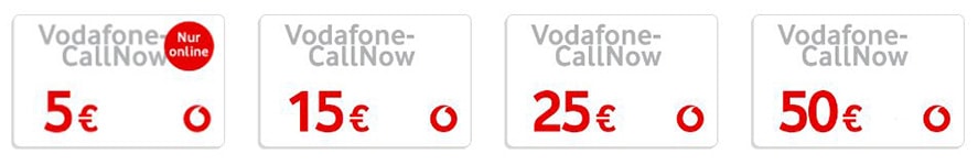 Guthaben So Du auf Karte Vodafone Prepaid (CallYa) lädst aufladen: