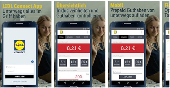 LIDL Connect Guthaben abfragen