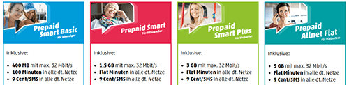 Penny Mobil Prepaid Tarife