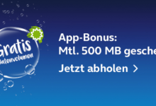 500 MB Gratis Datenvolumen für o2 Prepaid Kunden