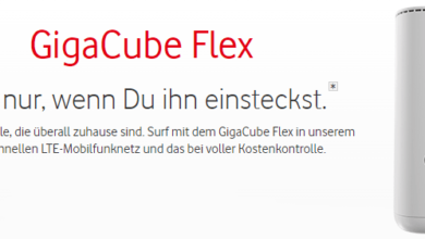 GigaCube Flex Prepaid Tarif: 30 Tage risikofrei testen